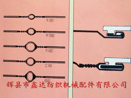 鋼絲綜、尼龍包覆綜絲、特種鋼絲綜、翻邊綜眼鋼絲綜型號(hào)與規(guī)格的詳細(xì)說明